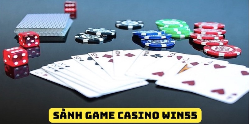 Casino Win55 - Không gian game bài trực tuyến đẳng cấp